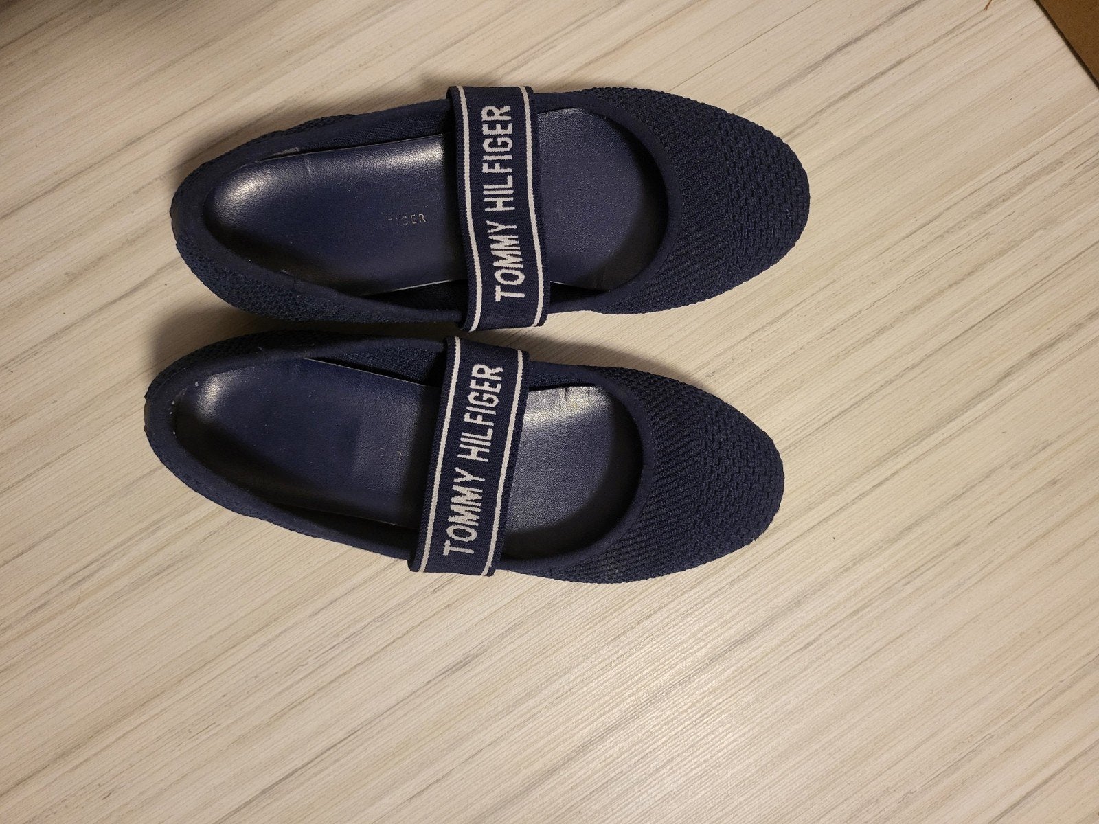 Tommy Hilfiger ballerina's - Zo goed als nieuw, Kleding | Dames, Schoenen, Blauw, Zo goed als nieuw, Tommy Hilfiger, Ballerina's
