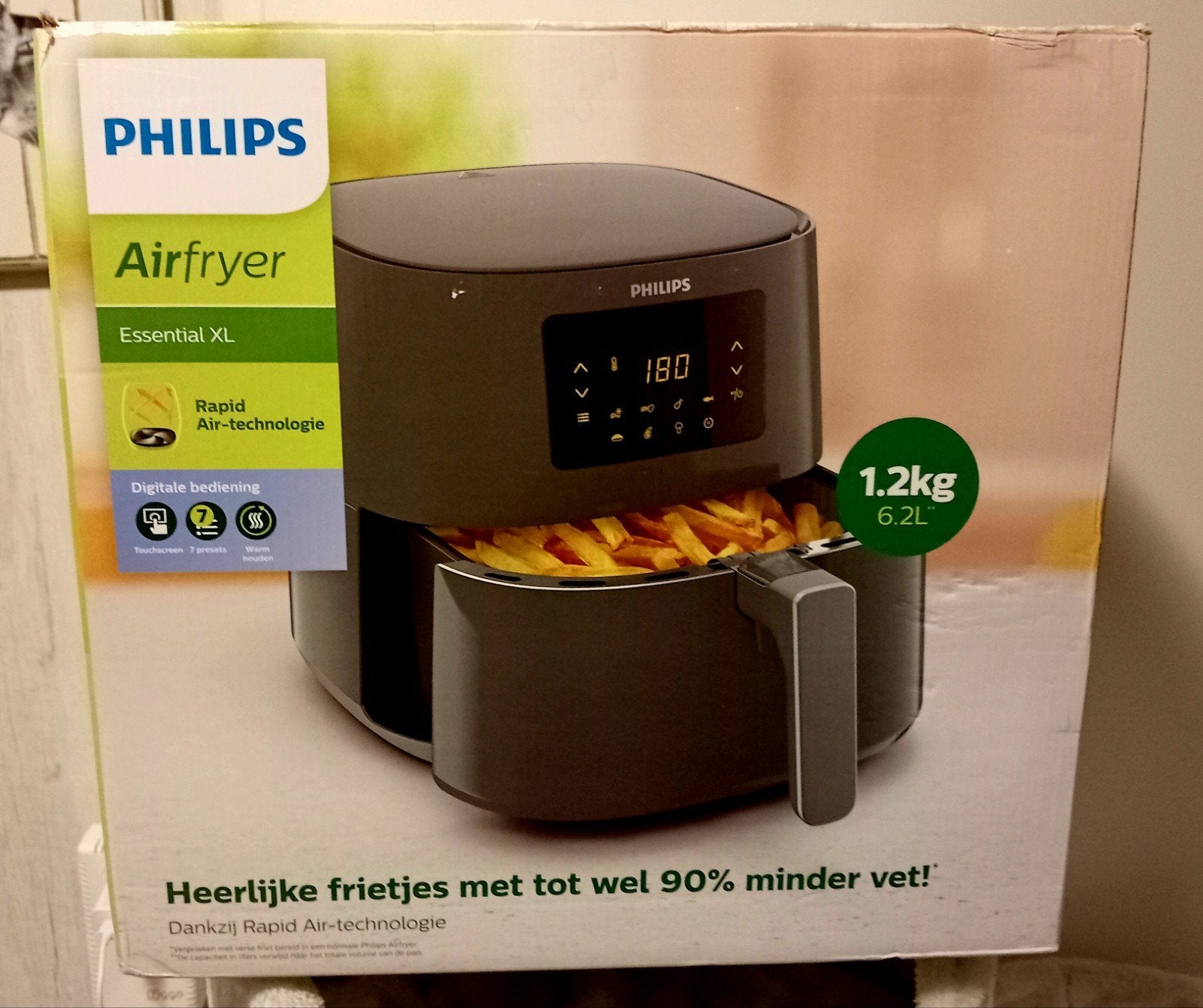 Philips Airfryer XL HD9270/70 - Zo goed als nieuw, Ophalen of Verzenden