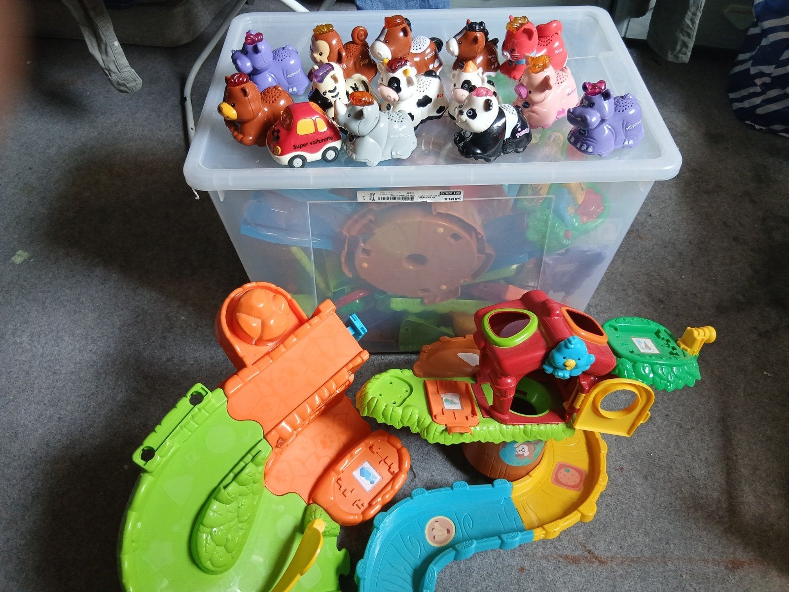 VTech Toet Toet Auto's en Zoef Zoef Dieren Speelset, Ophalen