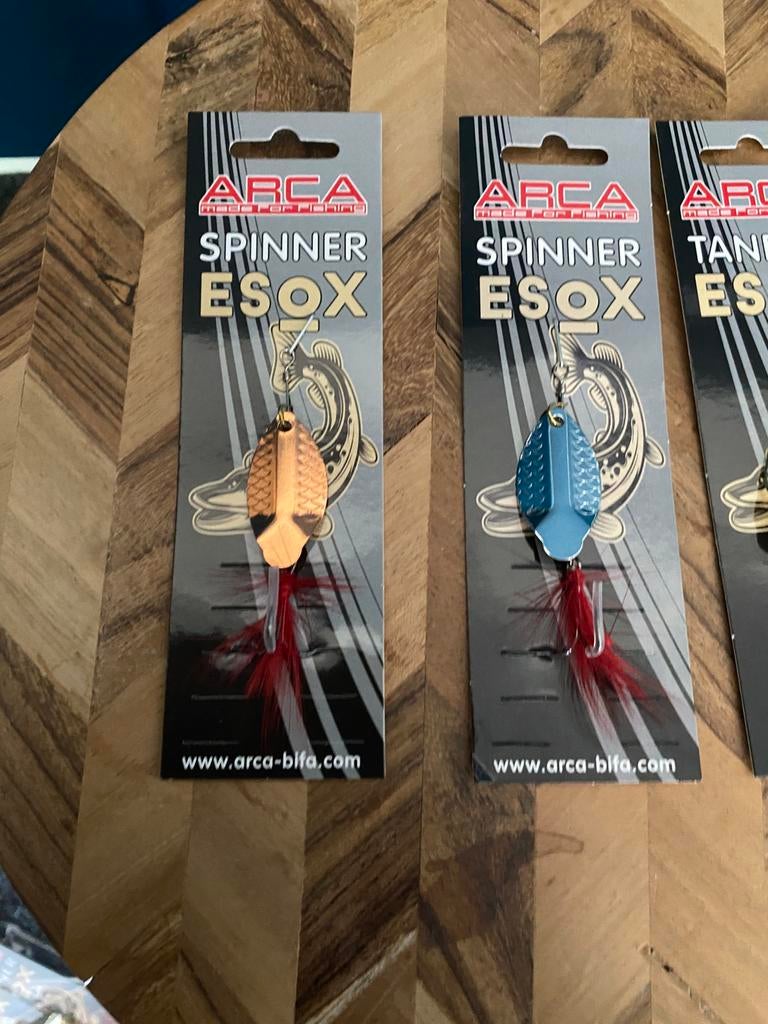 Arca Esox Spinner Maat 2 (4 kleuren), D, Overige typen, Nieuw, Ophalen of Verzenden