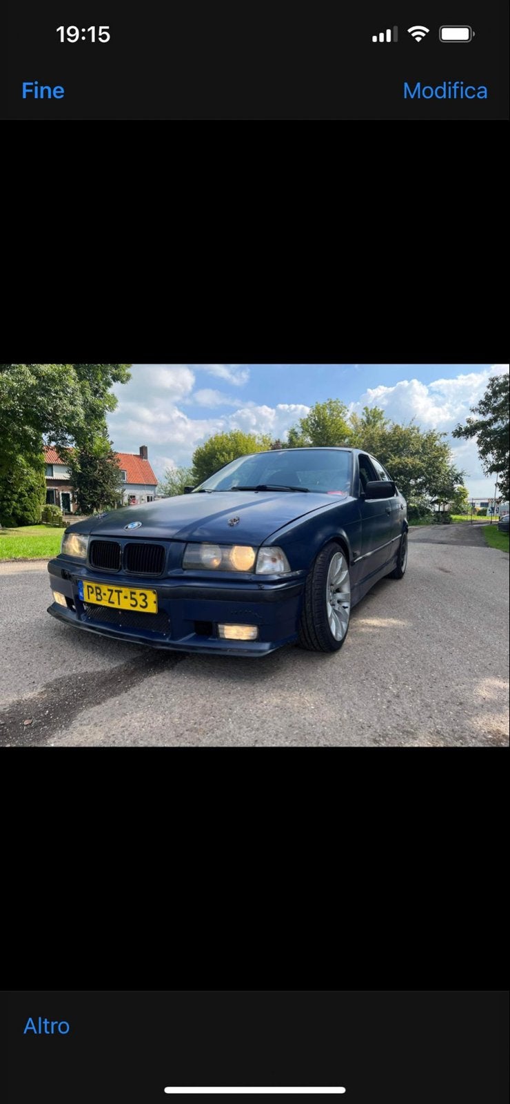 BMW 3-Serie 2.5 I 323 1996 Blauw, Achterwielaandrijving, 2494 cc, Blauw, Origineel Nederlands