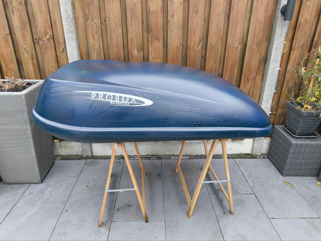 Probox halfords 425 dakkoffer, Ophalen, Zo goed als nieuw