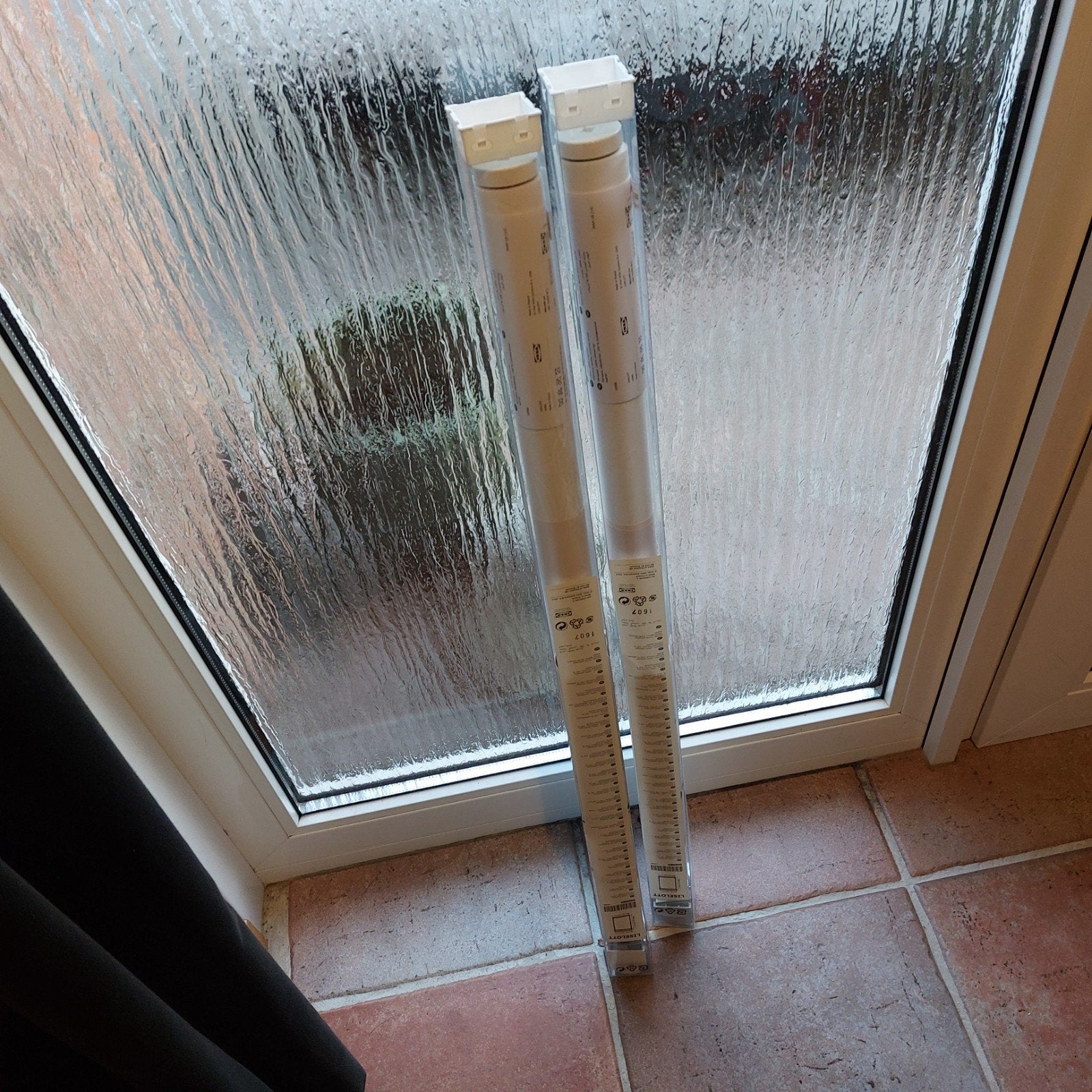 2x IKEA Liselott rolgordijn 80x195 cm, Ophalen, Wit, Nieuw, Rolgordijn
