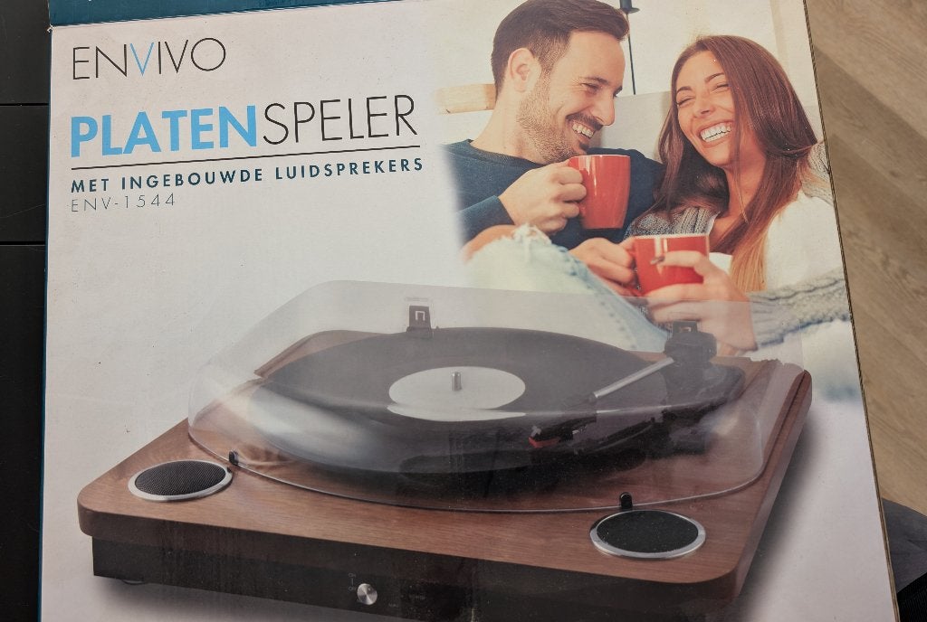 Envivo platenspeler, Ophalen, Gebruikt, Platenspeler, Overige merken