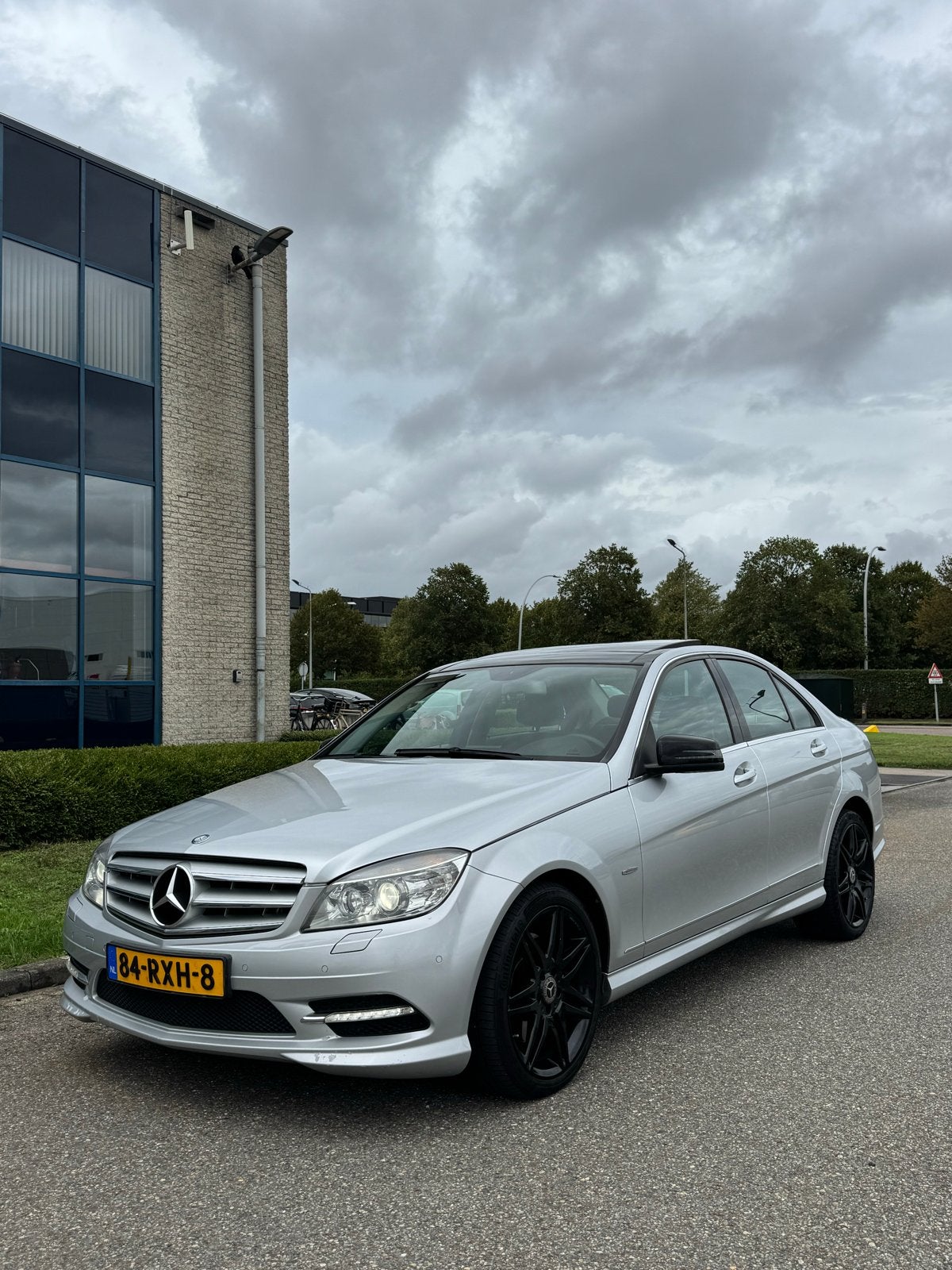 Mercedes-Benz C-Klasse C320 CDI AMG PAKKET AUT 4M 2008, Auto's, 1800 kg, Zwart, 197 €/maand, 2987 cc