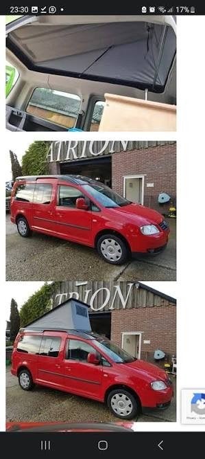 Slaaphefdak voor Volkswagen Caddy Maxi, Caravans en Kamperen, Camper-accessoires, Ophalen, Nieuw