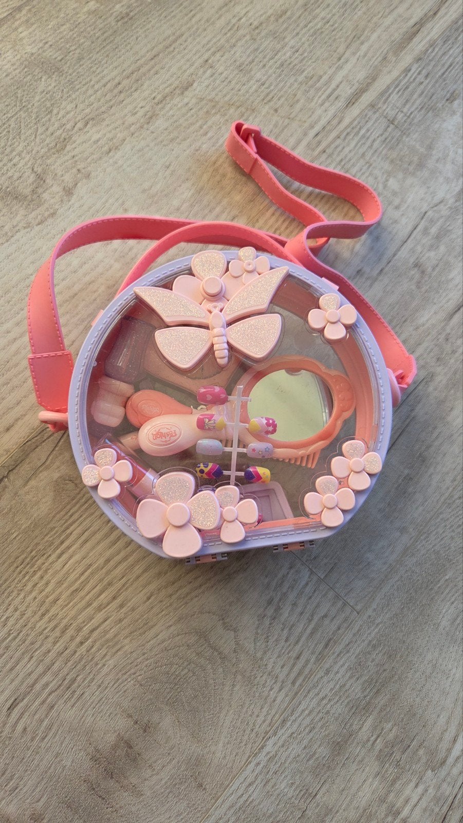 Make-up tasje met accessoires voor kinderen, Ophalen of Verzenden, Gebruikt, Meisje