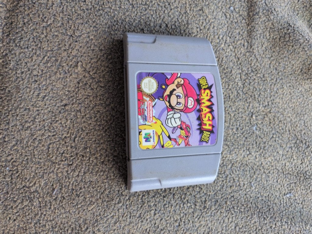 nintendo64 n64 smash brothers, Spelcomputers en Games, Games | Nintendo 64, Gebruikt, Vechten, Ophalen of Verzenden, 3 spelers of meer