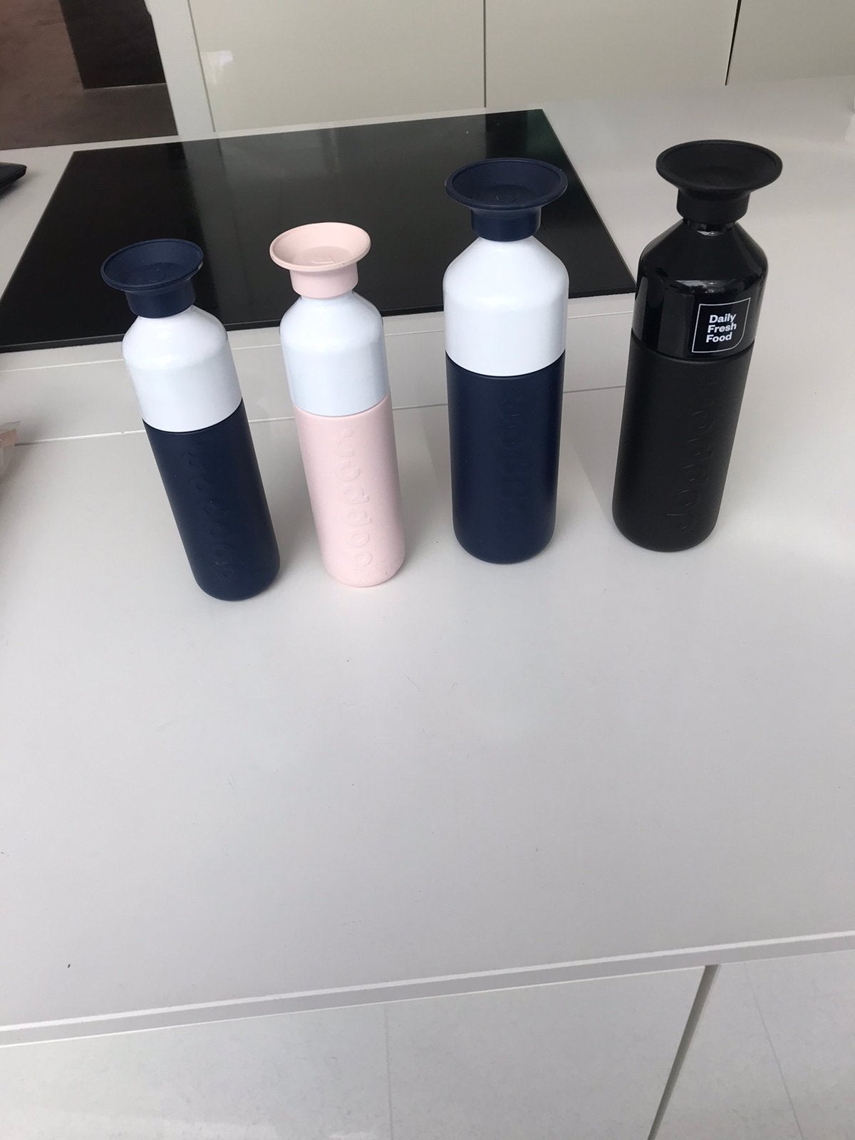 4 metalen doppers zijn los apart per stuk te koop, Sport en Fitness, Ophalen, Zo goed als nieuw