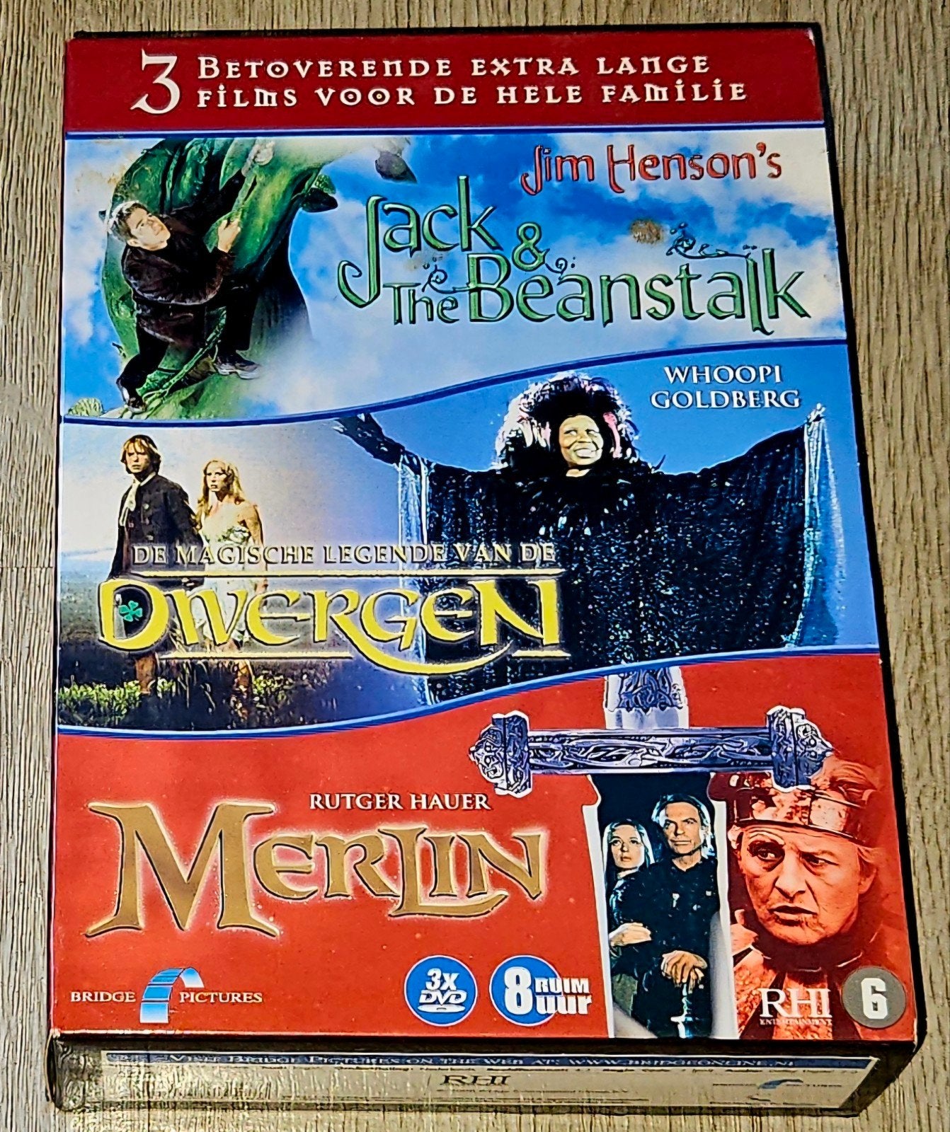 3 Betoverende Extra Lange Films voor de Hele Familie, Cd's en Dvd's, Nederlands, Ophalen of Verzenden, Vanaf 6 jaar, Familie / kinderen