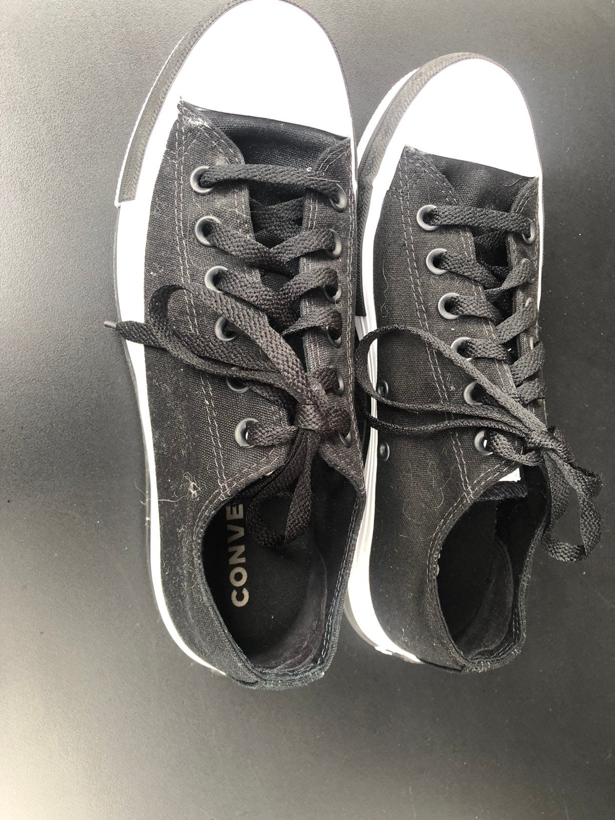 Converse maat 39,5  met grappige zolen, Ophalen of Verzenden, Zo goed als nieuw, Wit, Sneakers of Gympen