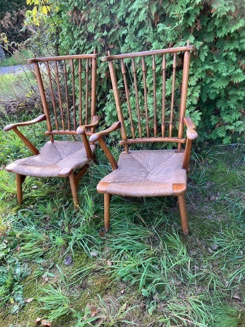 Set zetels, De Ster Gelderland, 1950’s, Ophalen, Gebruikt, 75 tot 100 cm, Minder dan 150 cm