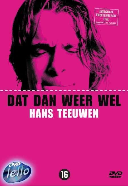 Hans Teeuwen - Dat Dan Weer Wel (2002), nieuw, Alle leeftijden, Ophalen of Verzenden, Nieuw in verpakking, Stand-up of Theatershow