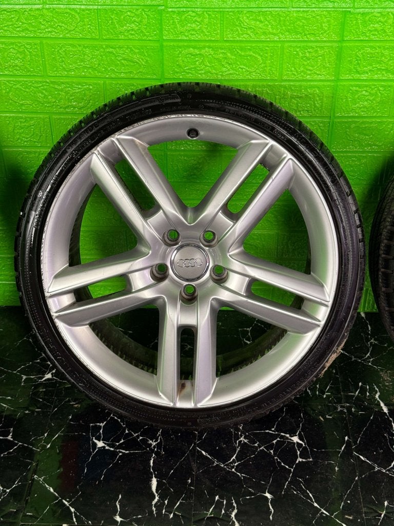 Originele Audi A6 A7 Golf caddy seat skoda velgen 19" 5x112, Auto-onderdelen, Banden en Velgen, Gebruikt, Banden en Velgen, Niet ingevuld