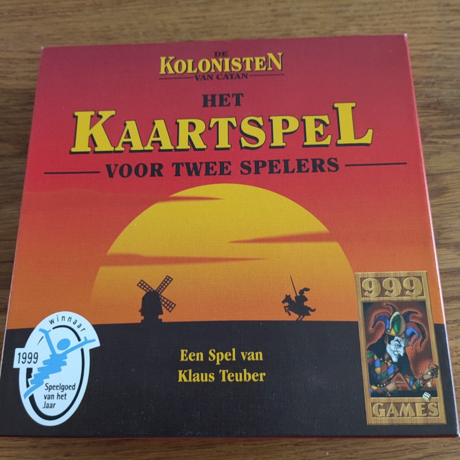Kolonisten van Catan: Het Kaartspel., Een of twee spelers, Ophalen of Verzenden, Zo goed als nieuw, 999 Games