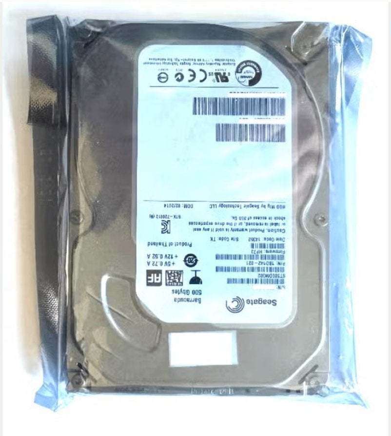 Nieuwe Seagate Interne harde schijf 3.5" - 500 GB, Intern, Nieuw, Ophalen of Verzenden, Seagate