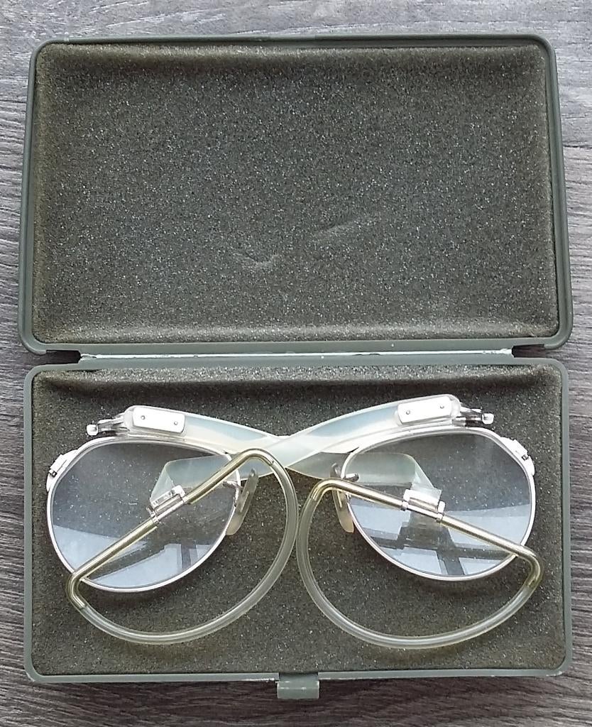 Jaren 70 Landmacht Militair Soldaat Gevechtsbril Bril Oorlog, Nvt., Kleding of Schoenen, Ophalen of Verzenden, Nederland