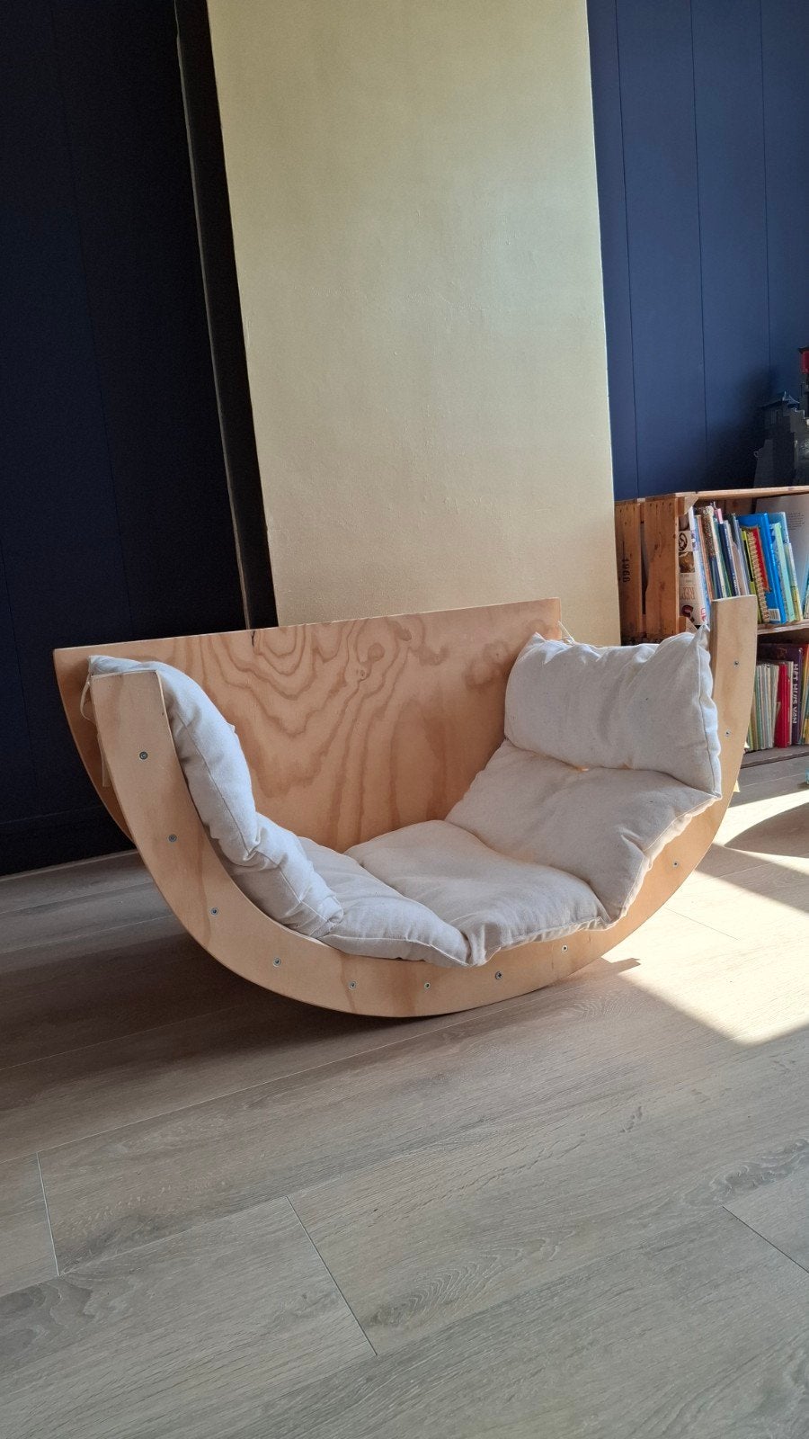 Montessori klimrek, bureau en ligstoel - 3-in-1 meubel, Kinderen en Baby's, Speelgoed | Buiten | Speeltoestellen, Ophalen, Gebruikt