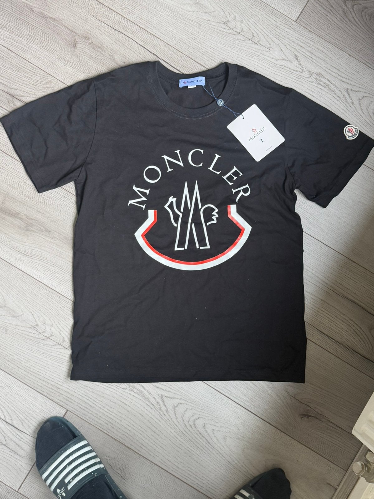 Moncler shirt | Maat L | Nieuw & Ongedragen, Ophalen of Verzenden, Zo goed als nieuw