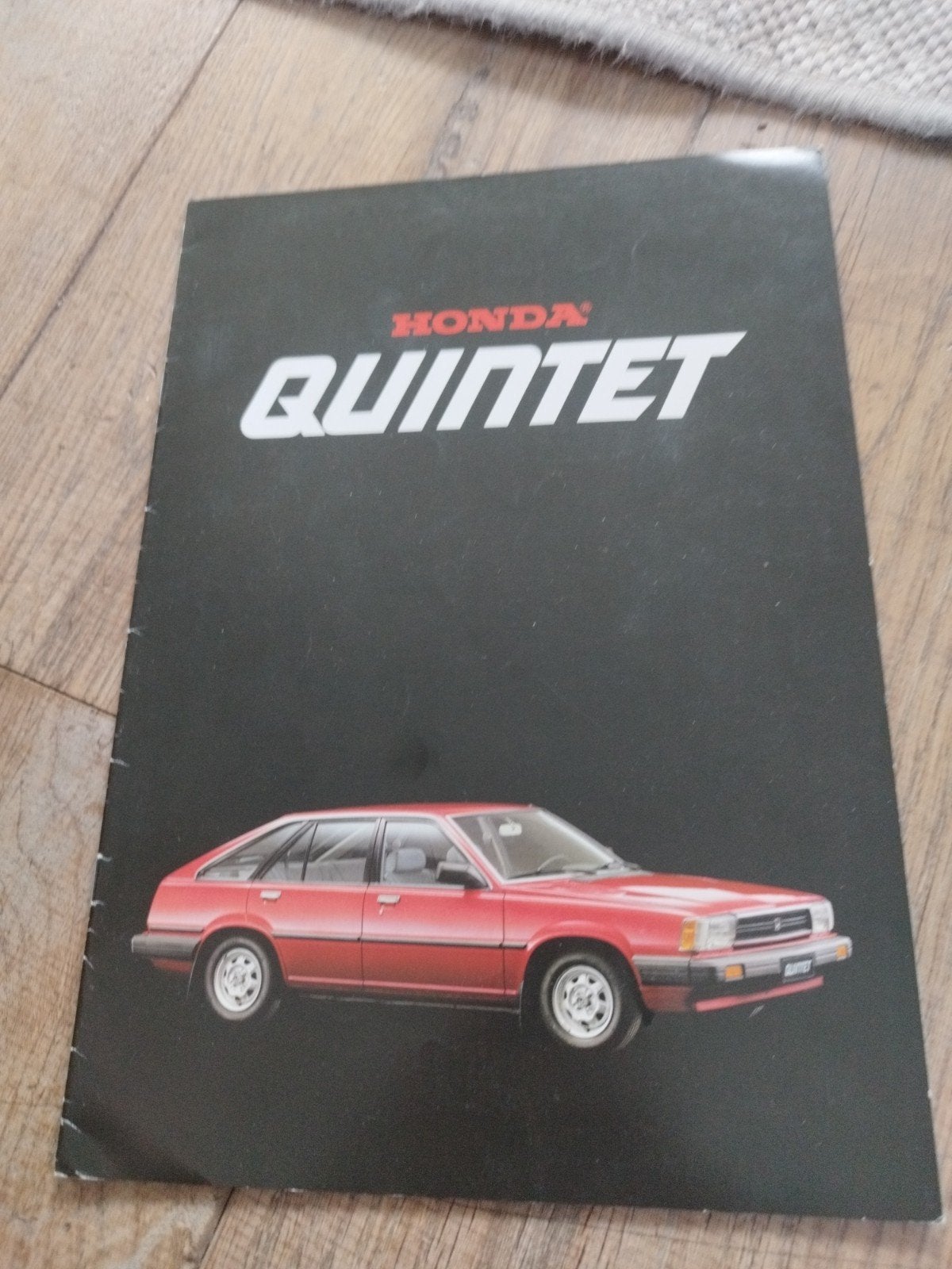 Honda Quintet brochure uit maart 1982 - 12 pagina's, Honda, Ophalen of Verzenden, Zo goed als nieuw, Honda