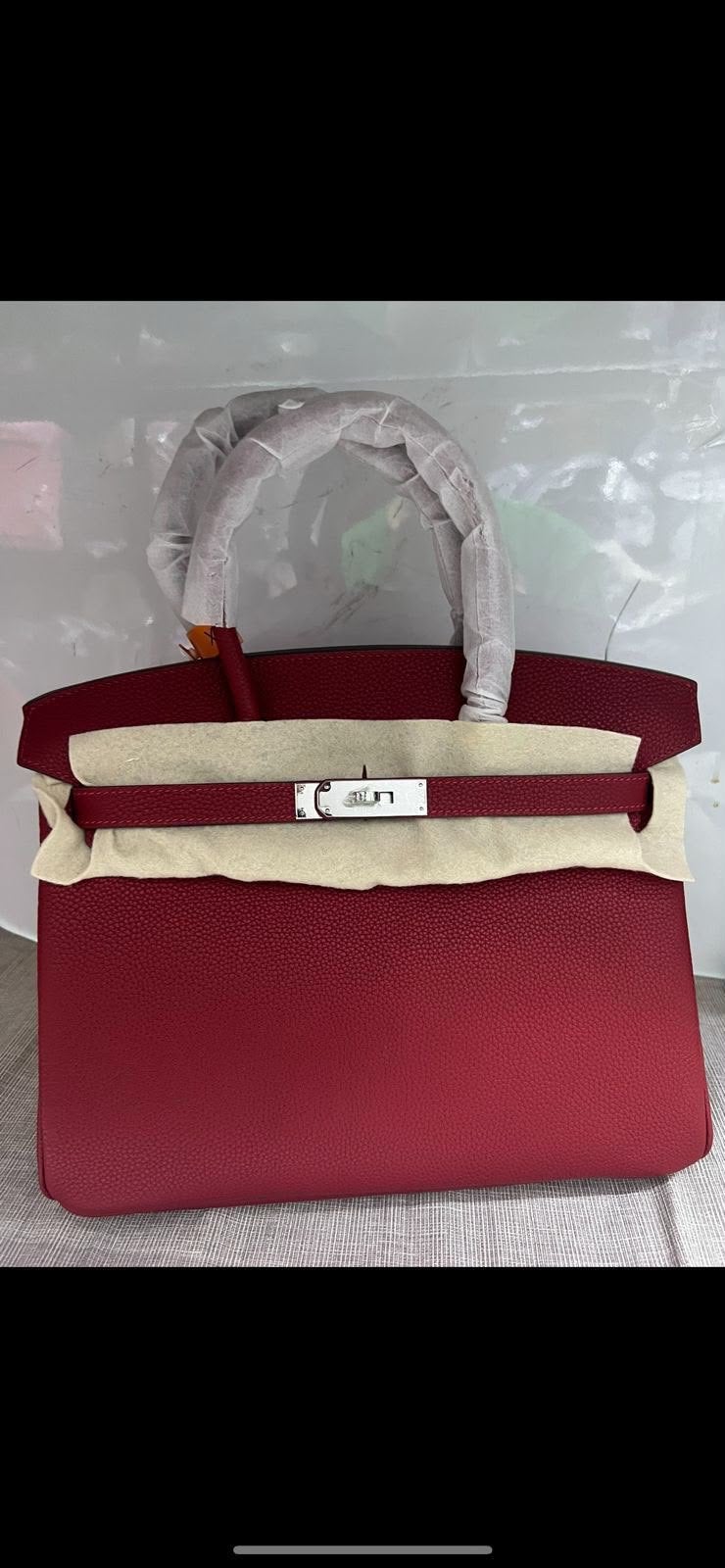 BIRKIN 25 /30/35 TOP MASTER KWALITEIT BIZAR, Ophalen of Verzenden, Zo goed als nieuw, Zwart, Handtas