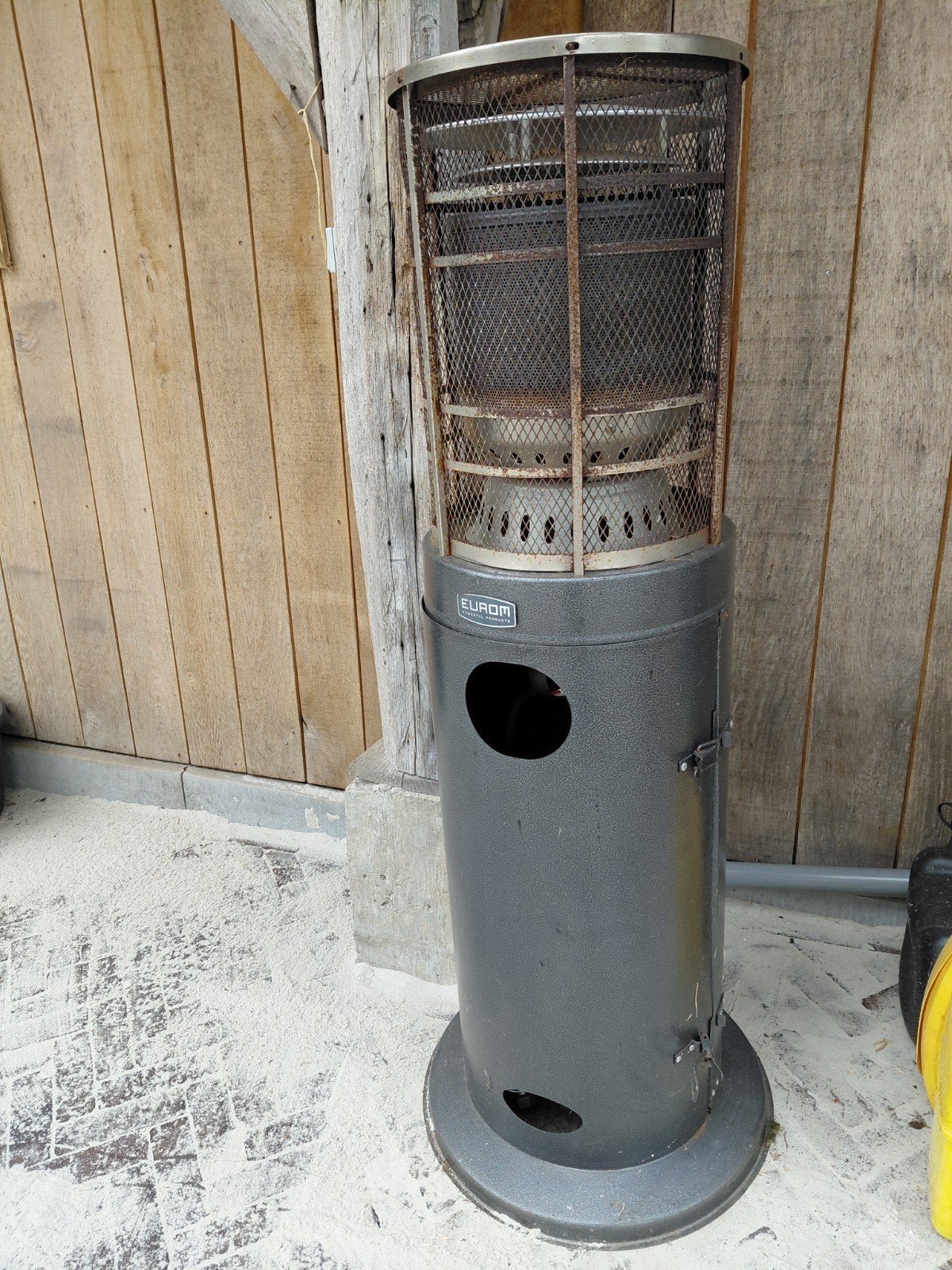 Eurom Area Lounge Heater Terrasstraler op Gas, Ophalen, Gebruikt, Gas, Vloer