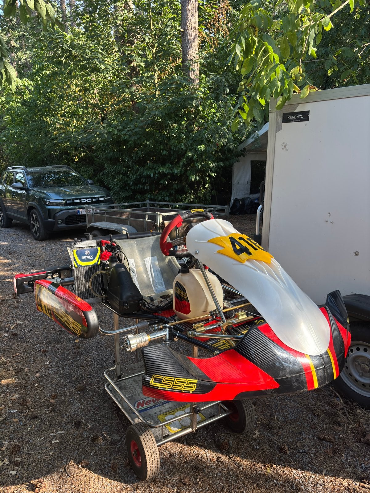 CS55 OTK Rotax Senior, Ophalen, Nieuw, Kart