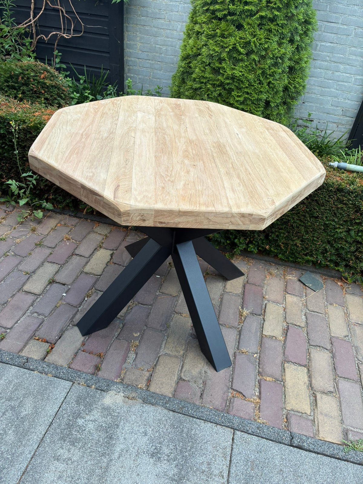 Eettafel, Ophalen, Zo goed als nieuw, 4 tot 6 stoelen