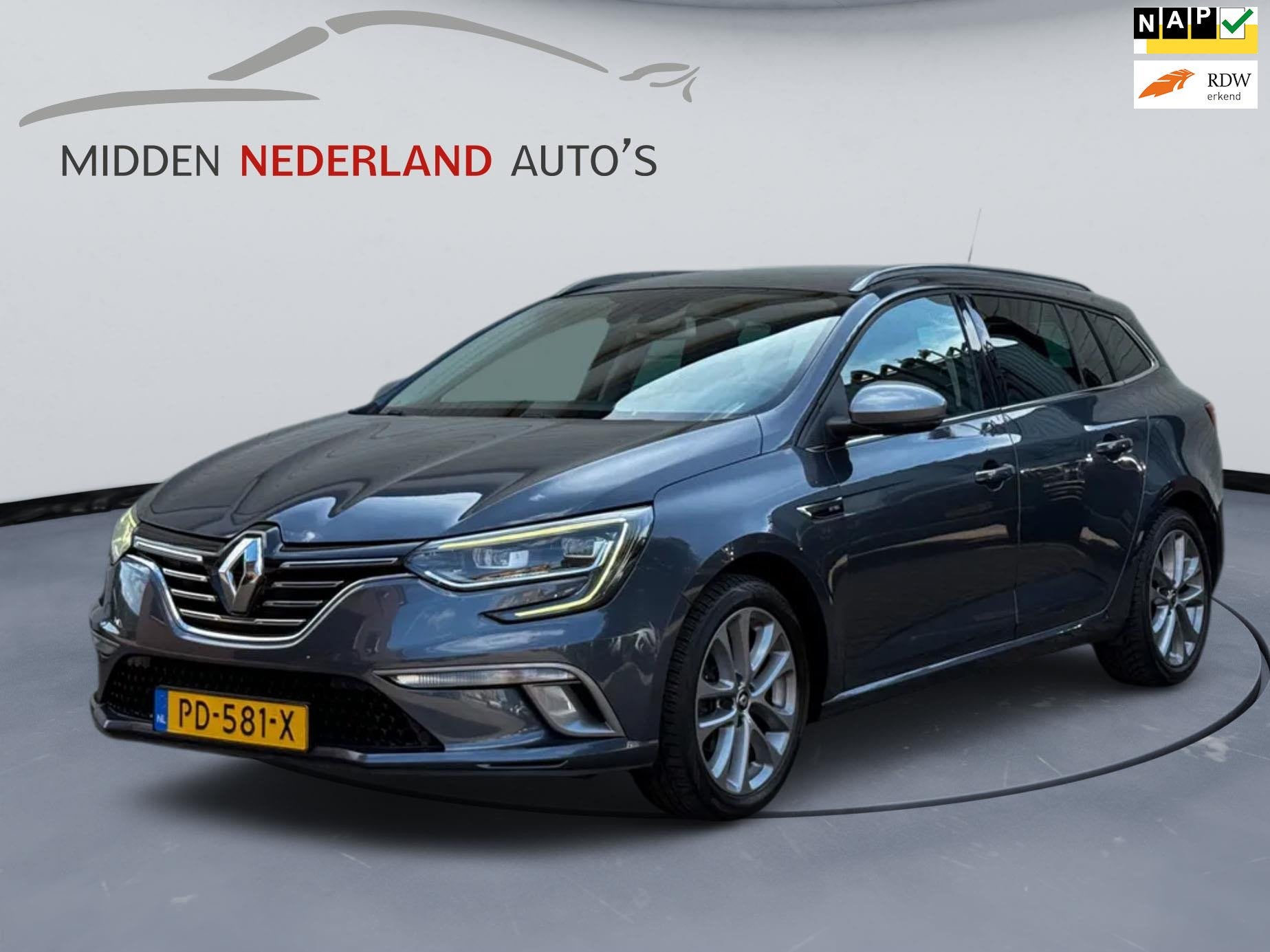 Renault Mégane Estate 1.2 TCe GT-Line* SPORT STOELEN *, Voorwielaandrijving, Stof, Gebruikt, 4 cilinders