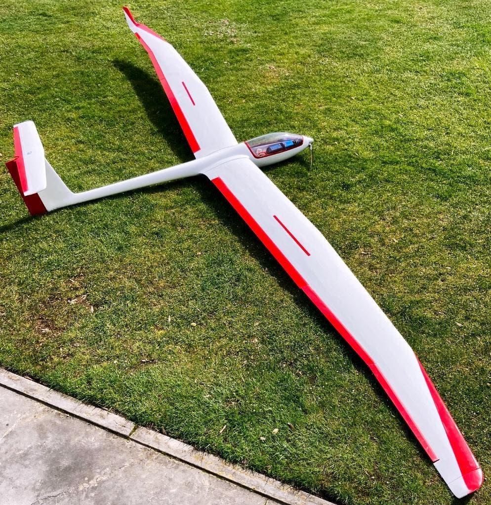 Zweefvliegtuig Robbe Arcus 3.84m. Electrozwever met Winglets, Ophalen, Gebruikt, Elektro