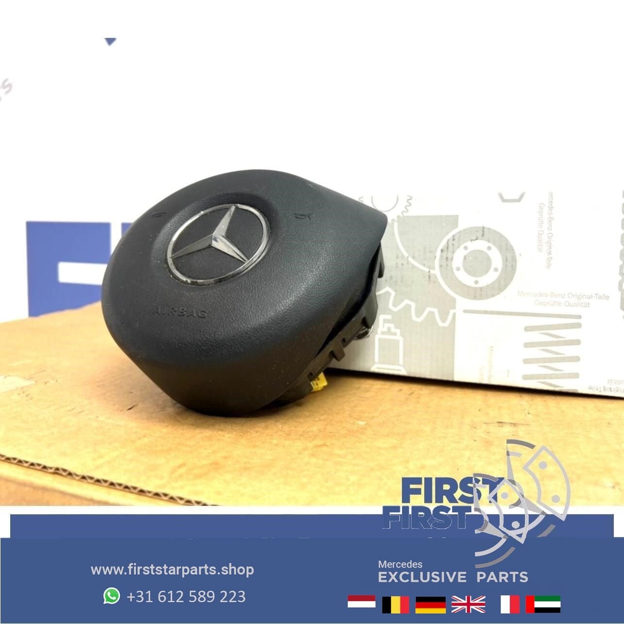 2018 Facelift MERCEDES STUUR AIRBAG A B C CLA E G GLA GLC GL, Gebruikt, -, Ophalen of Verzenden, -