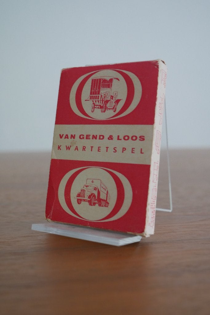 Van Gend & Loos kwartetspel, Ophalen of Verzenden, Gebruikt, Gebruiksvoorwerp