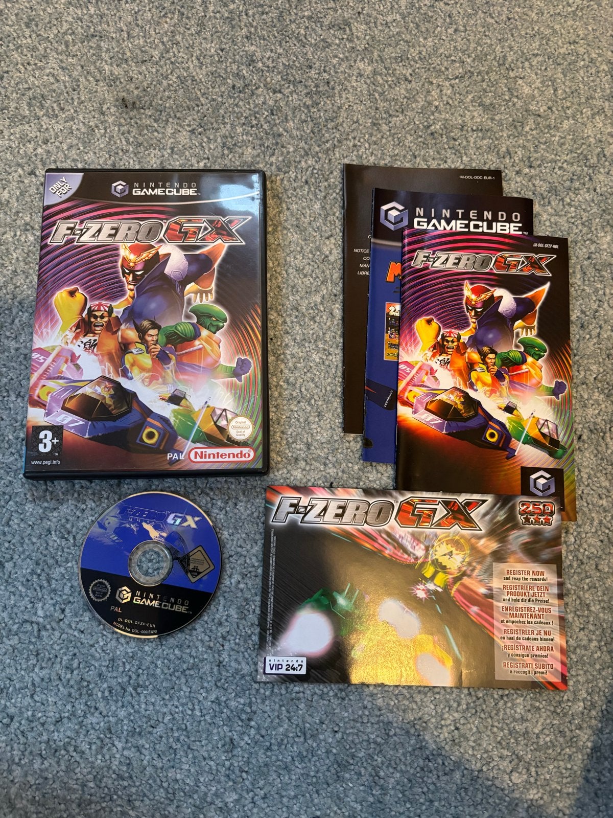 F-Zero GX Nintendo GameCube - Compleet met boekjes, Spelcomputers en Games, Nintendo, 1 speler, _, Ophalen of Verzenden