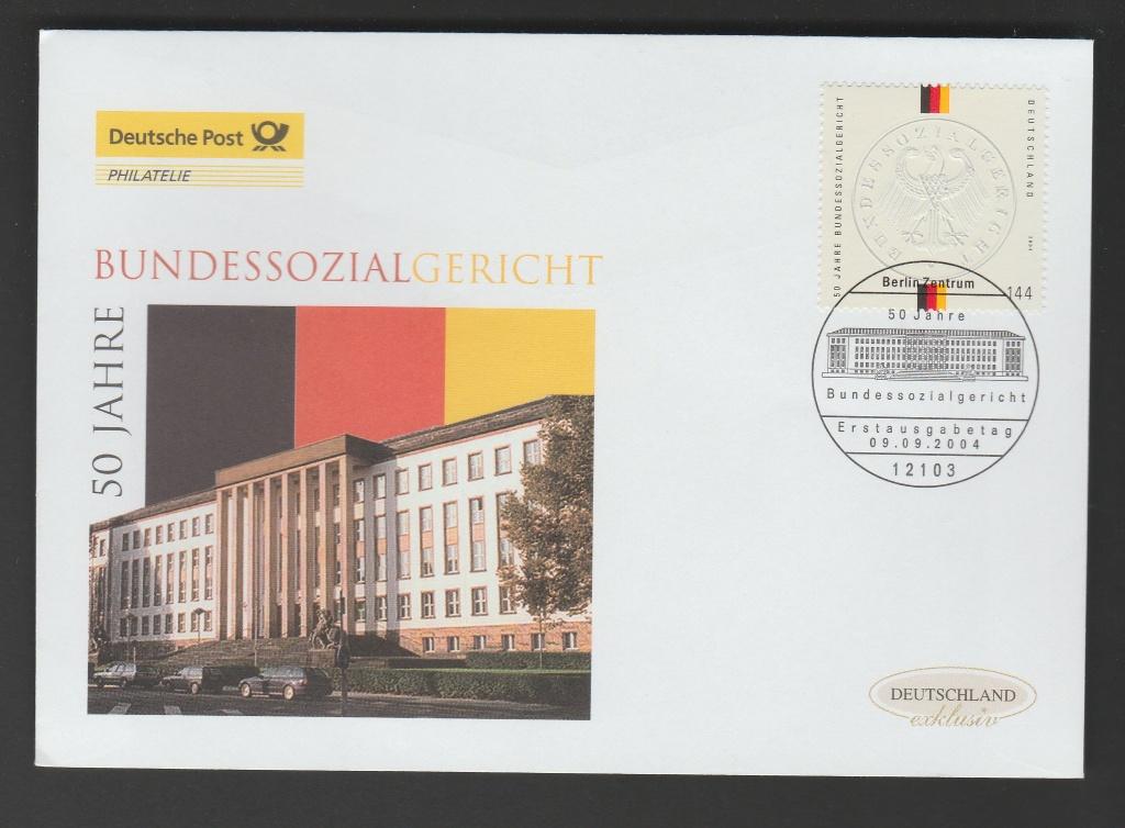 Duitsland - FDC Michelnr 2422 - Federale Sociale rechtbank, Verzenden, 1990 tot heden, Postfris