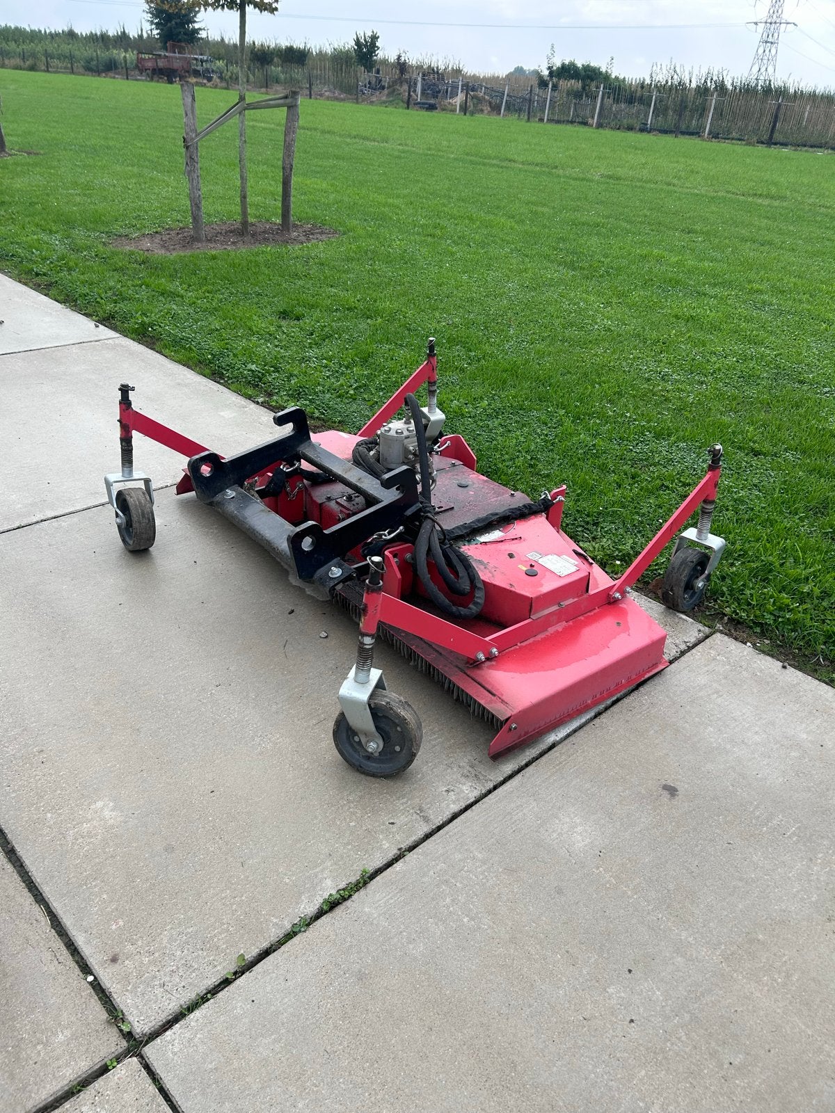Boxer LM180 Klepelmaaier - Gebruikt, Tuin en Terras, Ophalen, Cirkelmaaier, Gebruikt, Benzine-grasmaaier