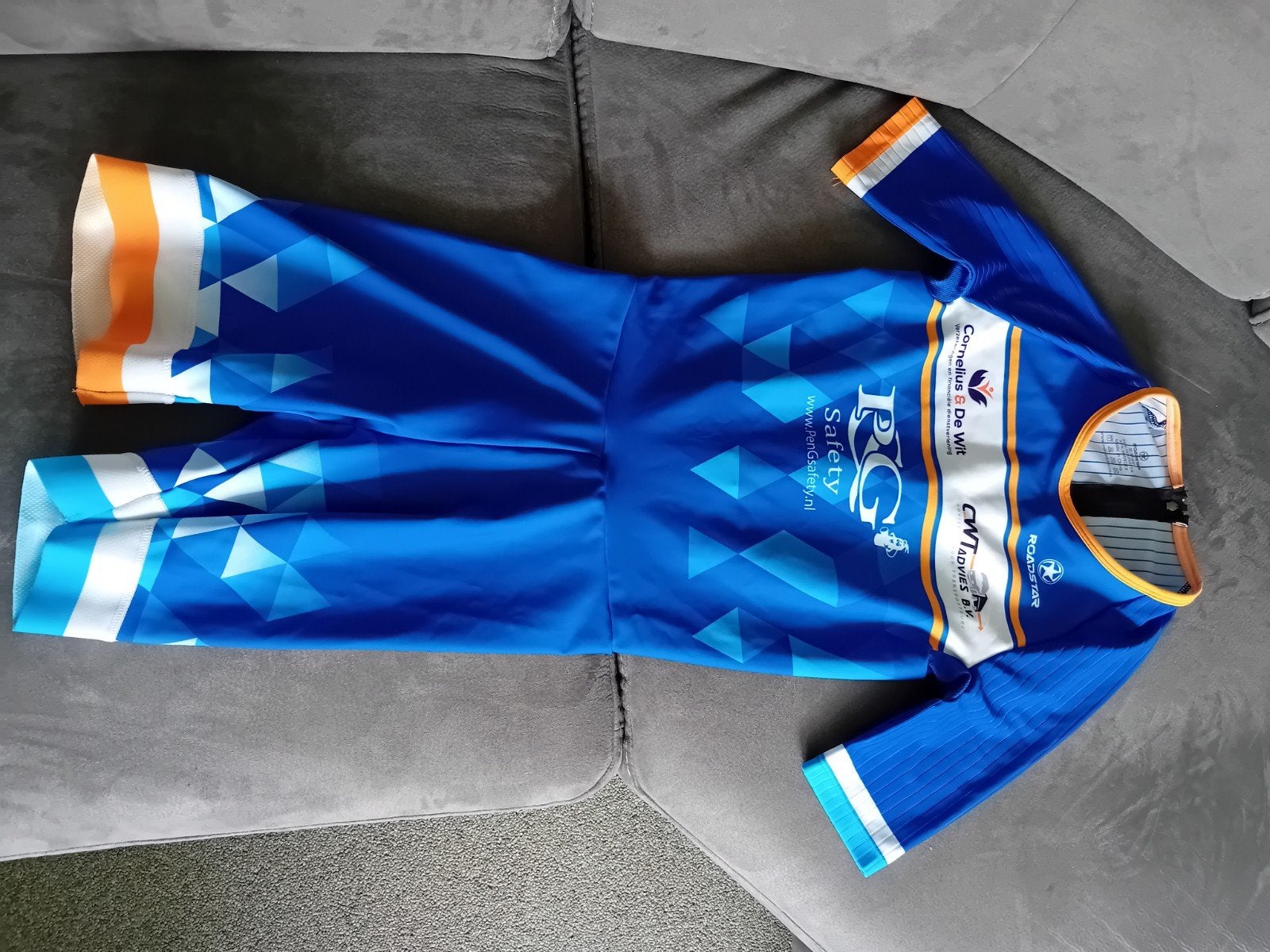 Skeelerpak, maat S, Blauw, Overige typen, Ophalen of Verzenden, Zo goed als nieuw