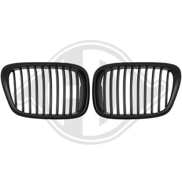 Grill Nierenset BMW 5 Serie E39 Zwart 1223340 1995-2003, Buurserstraat 15 A, 7481 EG,Haaksbergen, Nieuw, Ophalen of Verzenden