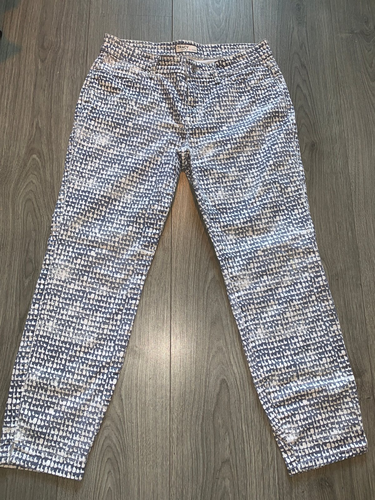 TONI zomer stretch broek maat 38, Maat 38/40 (M), Blauw, Ophalen of Verzenden, Zo goed als nieuw