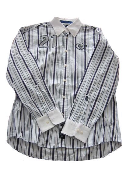 Mcgregor blouse overhemd regular fit l, Zo goed als nieuw, Merkfreak, McGregor, Blauw