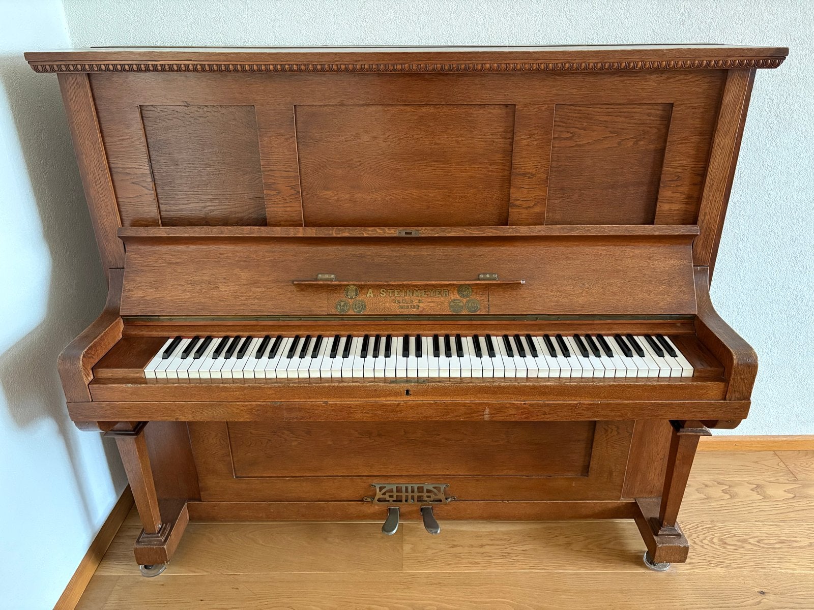 Antieke A. Steinmeyer Piano - Berlijn, Ophalen, Gebruikt, Bruin, Piano