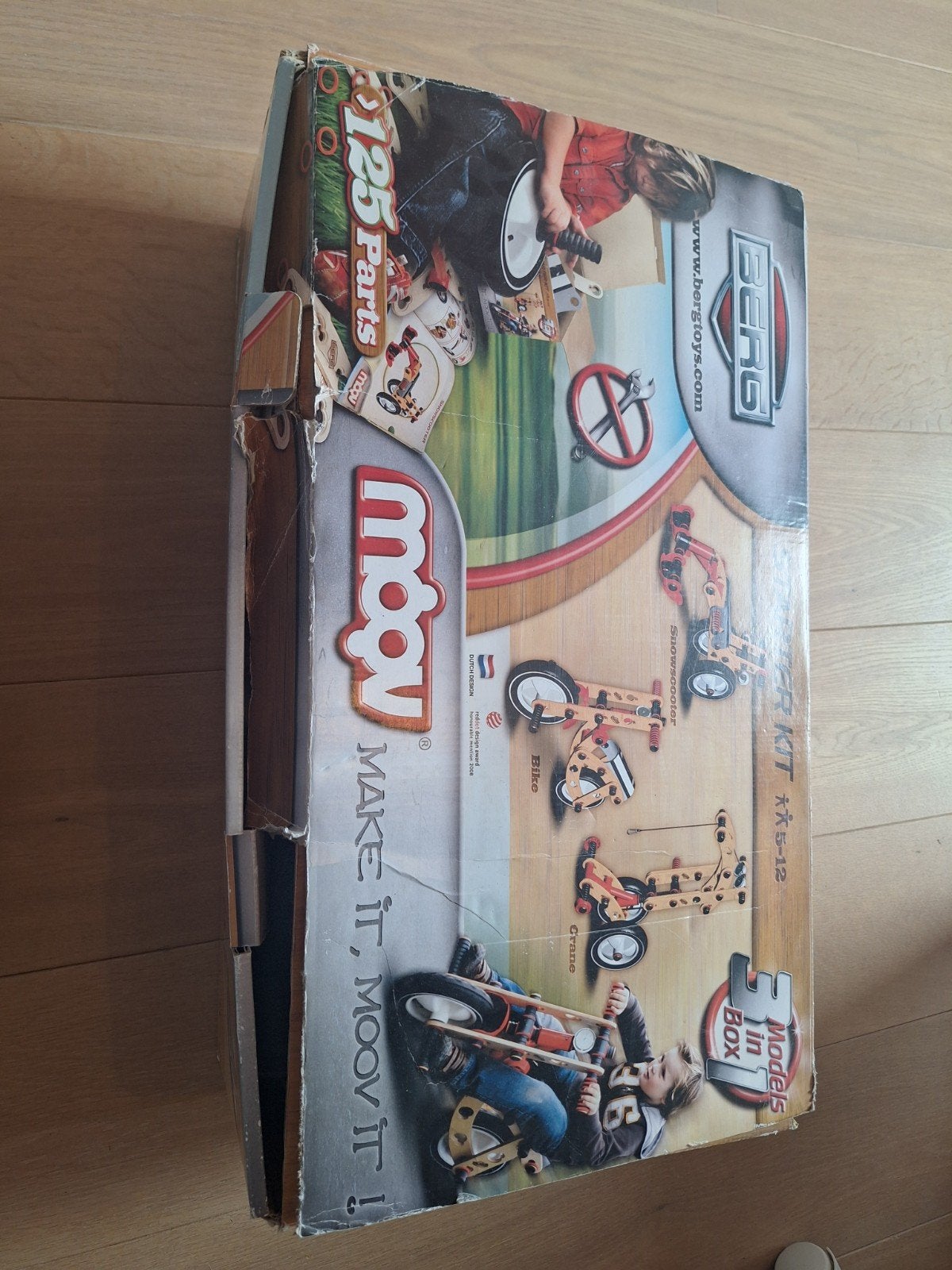 BERG Moov Starter Kit - Bouw je eigen voertuigen!, Ophalen, Gebruikt, Bouwen