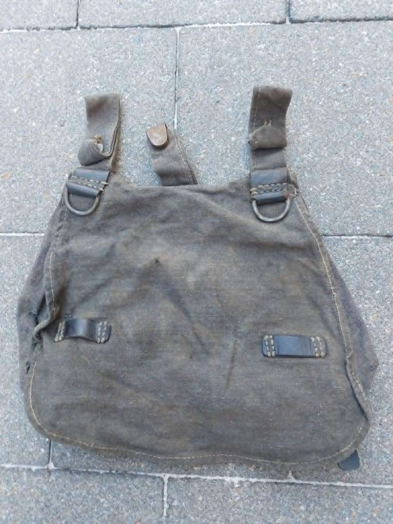 Duitse WO2 Luftwaffe 13th Fallschirmjaeger regiment Broodzak, Ophalen of Verzenden, Luchtmacht, Duitsland, Kleding of Schoenen