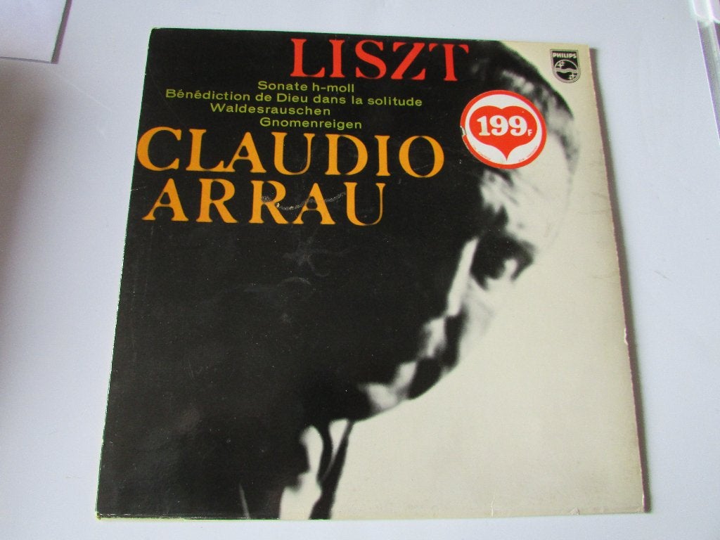 Franz Listz ; Senate h -Moll ;Claudio Arrau ; lp, LP, Gebruikt, Overige componisten, Overige typen