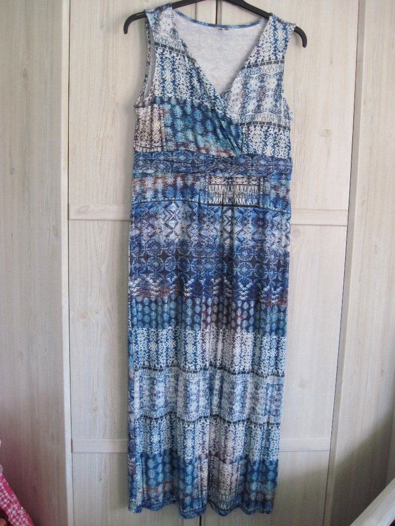 Jurk Mt XL, Blauw, Maat 46/48 (XL) of groter, Ophalen of Verzenden, Miss Etam