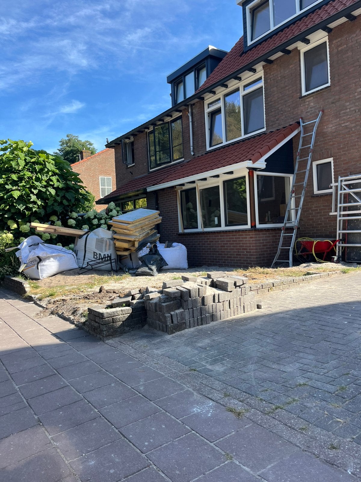 aarde, Ophalen, Gebruikt, Ophoogzand