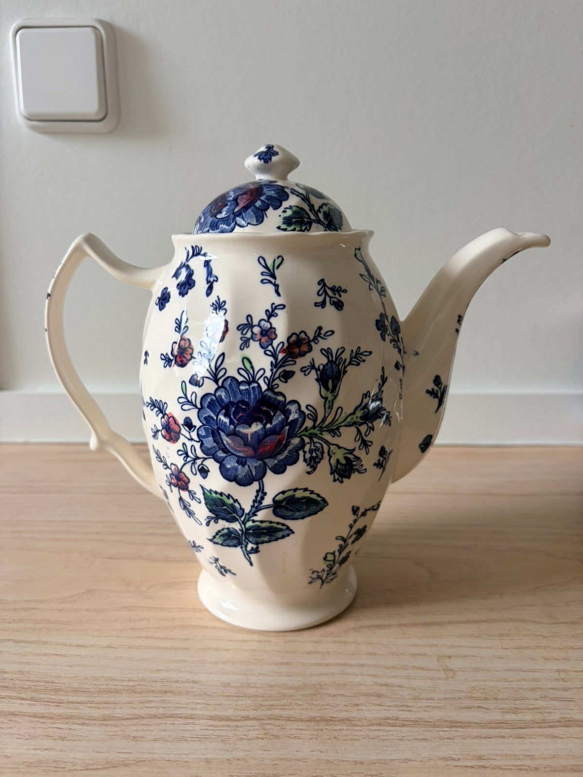 Koffiepot, Rose Chintz Blue by Johnson Brothers, Ophalen