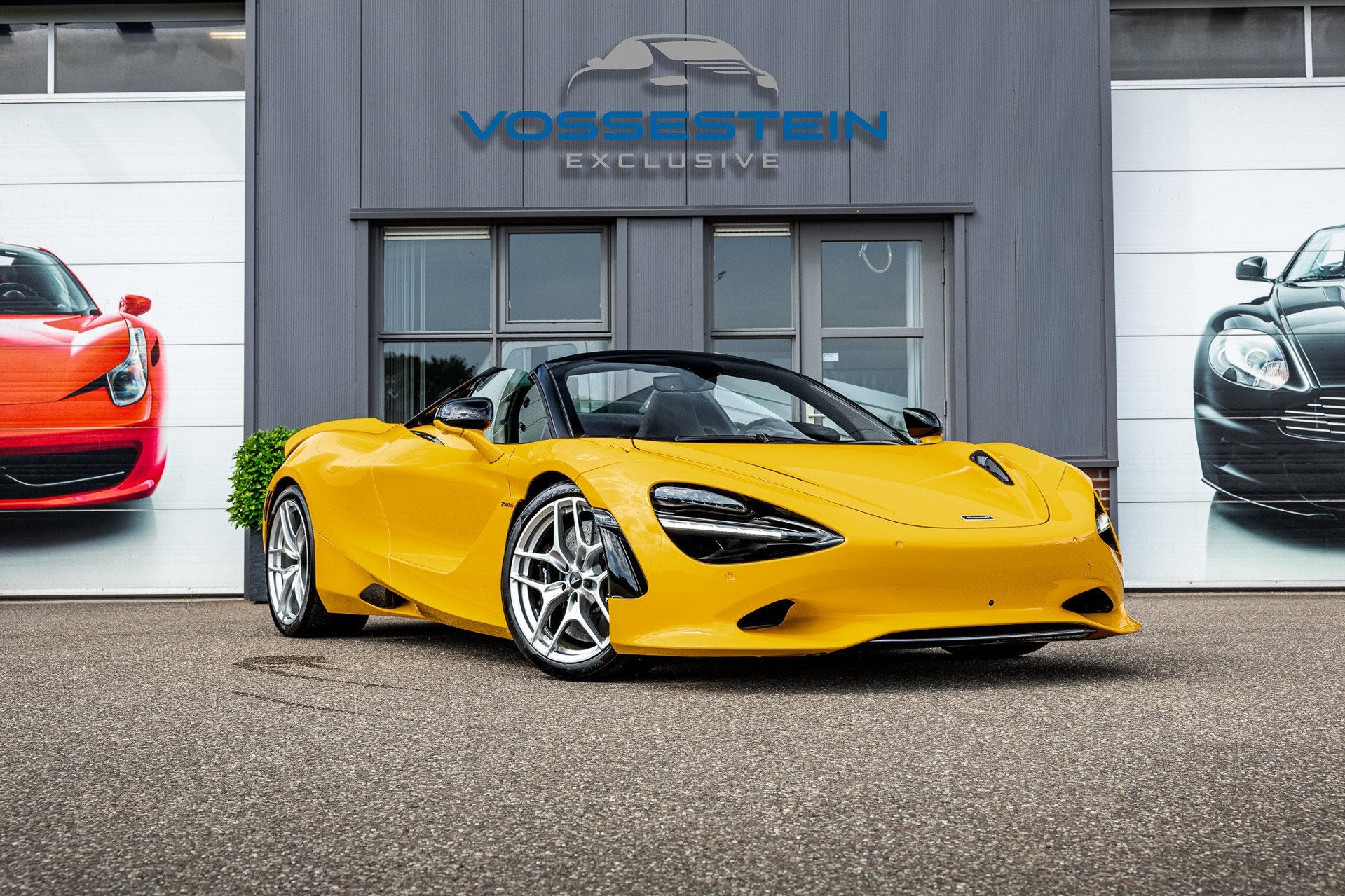 McLaren 750S Spider / Vulcano Yellow / Lift System / Elektro, Auto's, Automaat, Dealer onderhouden, Achterwielaandrijving, Gebruikt