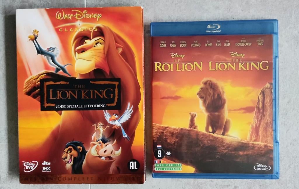 The Lion King DVD en Blu-ray, Ophalen of Verzenden