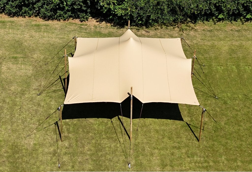 Te koop: Stretchtent 5*7 (nieuw, 740gr), Tuin en Terras, Partytenten, Ophalen, Overige typen, 6 meter of meer, Nieuw