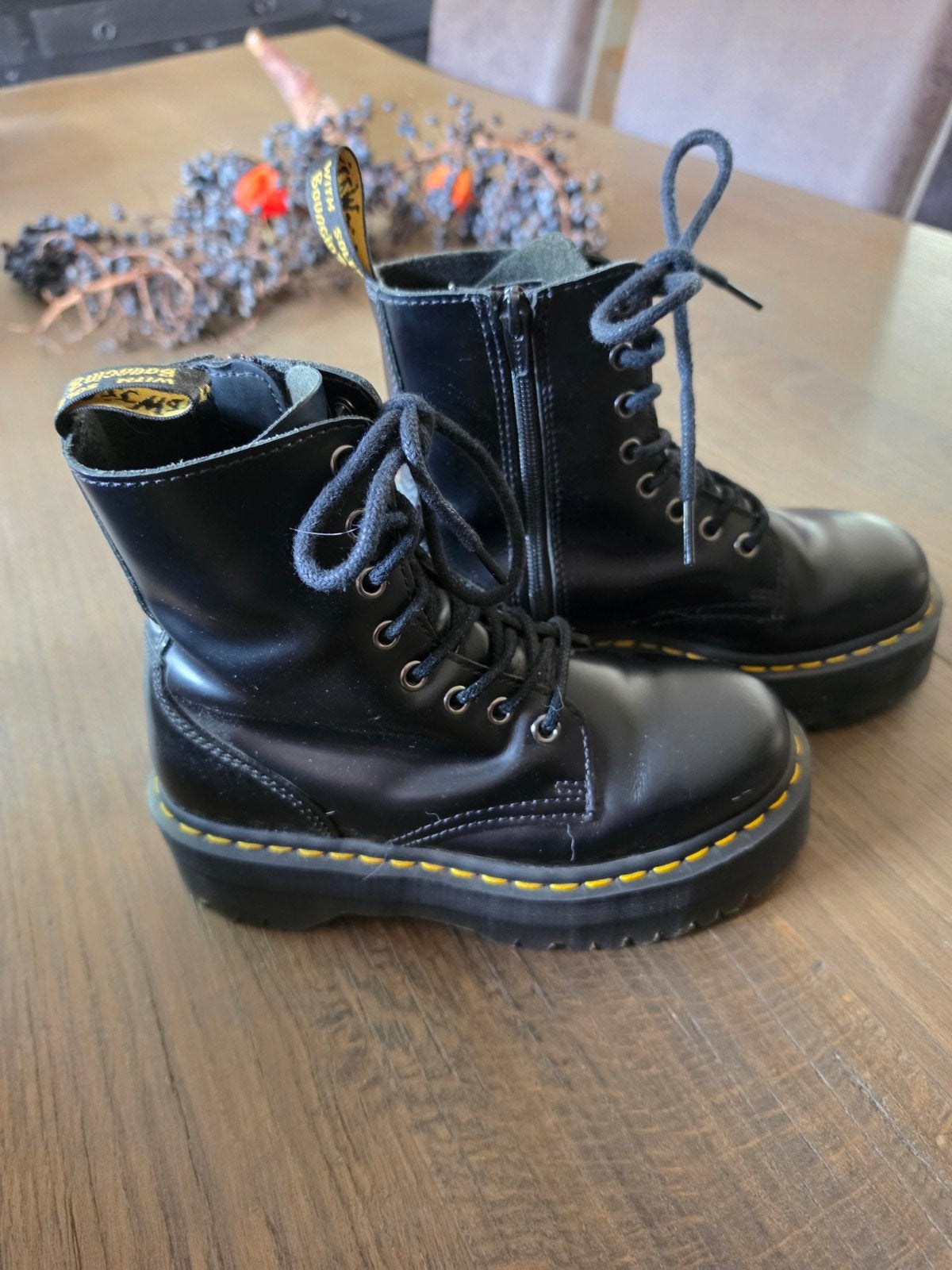 Dr. Martens laarzen maat 36 - zo goed als nieuw, Zwart, Lage of Enkellaarzen, Ophalen of Verzenden, Dr. Martens